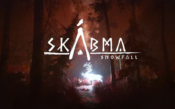 video game Skabma - Snowfall HD Desktop Wallpaper | Background Image