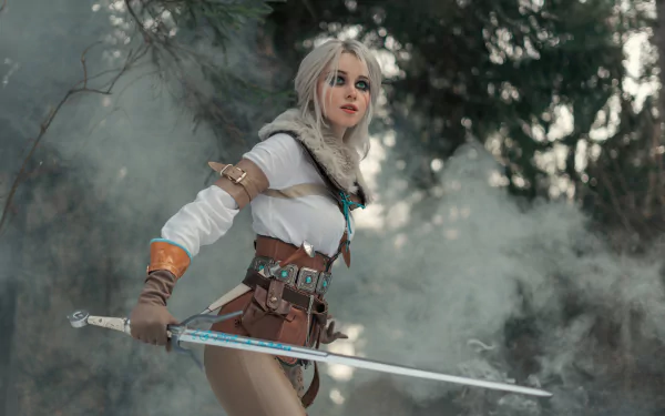  Ciri , The Witcher Cosplay