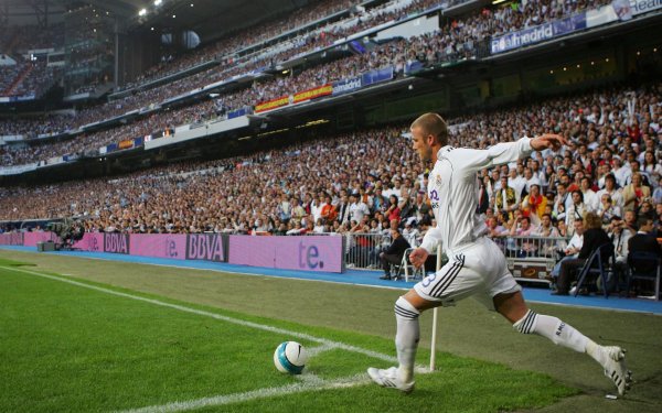 Sports David Beckham Soccer Player Real Madrid C.F. HD Wallpaper | Background Image