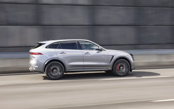 SUV vehicle Jaguar F-Pace SVR HD Desktop Wallpaper | Background Image