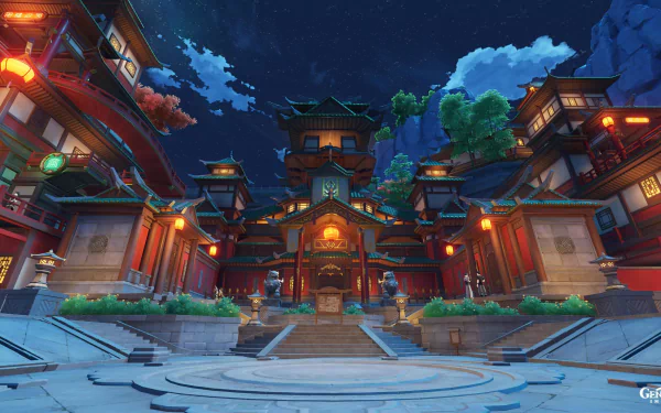 Liyue (Genshin Impact) video game Genshin Impact HD Desktop Wallpaper | Background Image