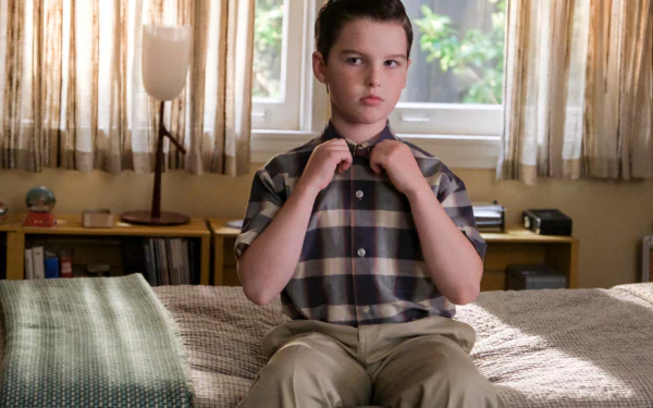 Sheldon Cooper Iain Armitage TV Show Young Sheldon HD Desktop Wallpaper | Background Image