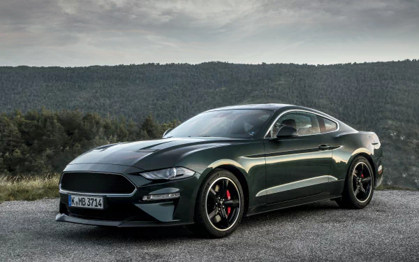 green car muscle car vehicle Ford Mustang Bullitt HD Desktop Wallpaper | Background Image