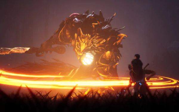 Kena (Kena: Bridge Of Spirits) video game Kena: Bridge of Spirits HD Desktop Wallpaper | Background Image