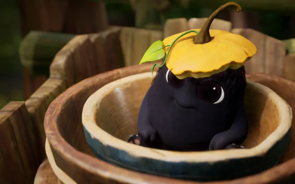 video game Kena: Bridge of Spirits HD Desktop Wallpaper | Background Image