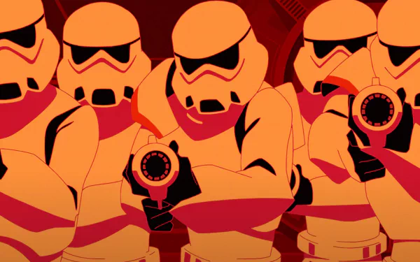 stormtrooper TV Show Star Wars: Visions HD Desktop Wallpaper | Background Image