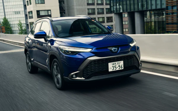 SUV Toyota Corolla Cross Hybrid vehicle Toyota Corolla Cross HD Desktop Wallpaper | Background Image