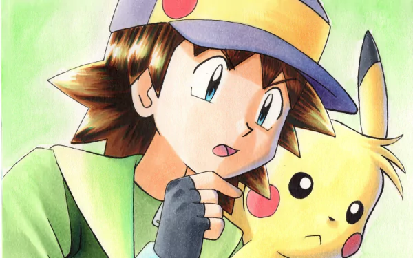 Pikachu Ritchie (Pokémon) Anime Pokemon HD Desktop Wallpaper | Background Image