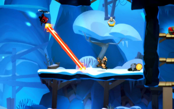 video game Blast Brigade vs. the Evil Legion of Dr. Cread HD Desktop Wallpaper | Background Image