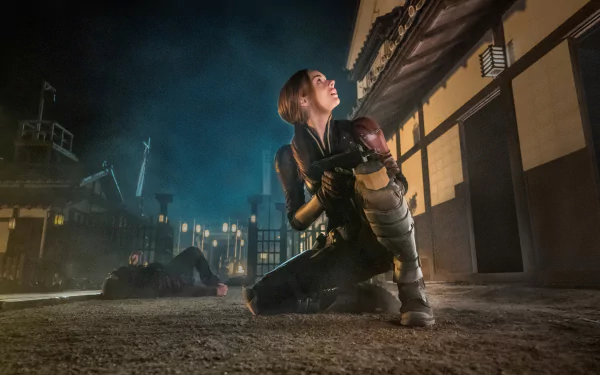 Scarlett (G.I. Joe) Samara Weaving movie Snake Eyes: G.I. Joe Origins HD Desktop Wallpaper | Background Image