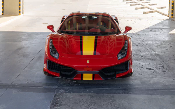 supercar vehicle Ferrari 488 Pista Spider HD Desktop Wallpaper | Background Image