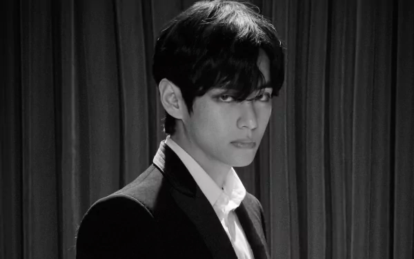 singer K-pop V (Kim Taehyung) music BTS HD Desktop Wallpaper | Background Image