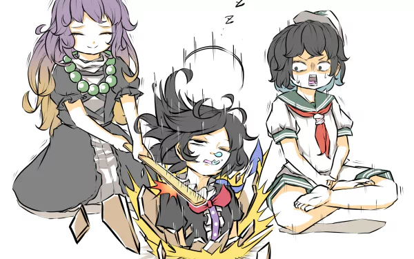 Minamitsu Murasa Nue Houjuu Byakuren Hijiri Anime Touhou HD Desktop Wallpaper | Background Image