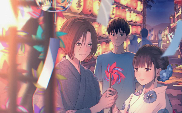 Anime friends HD Desktop Wallpaper | Background Image