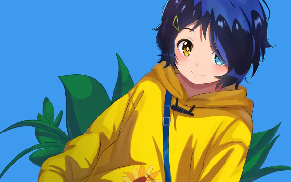 Ai Ohto heterochromia Anime Wonder Egg Priority HD Desktop Wallpaper | Background Image