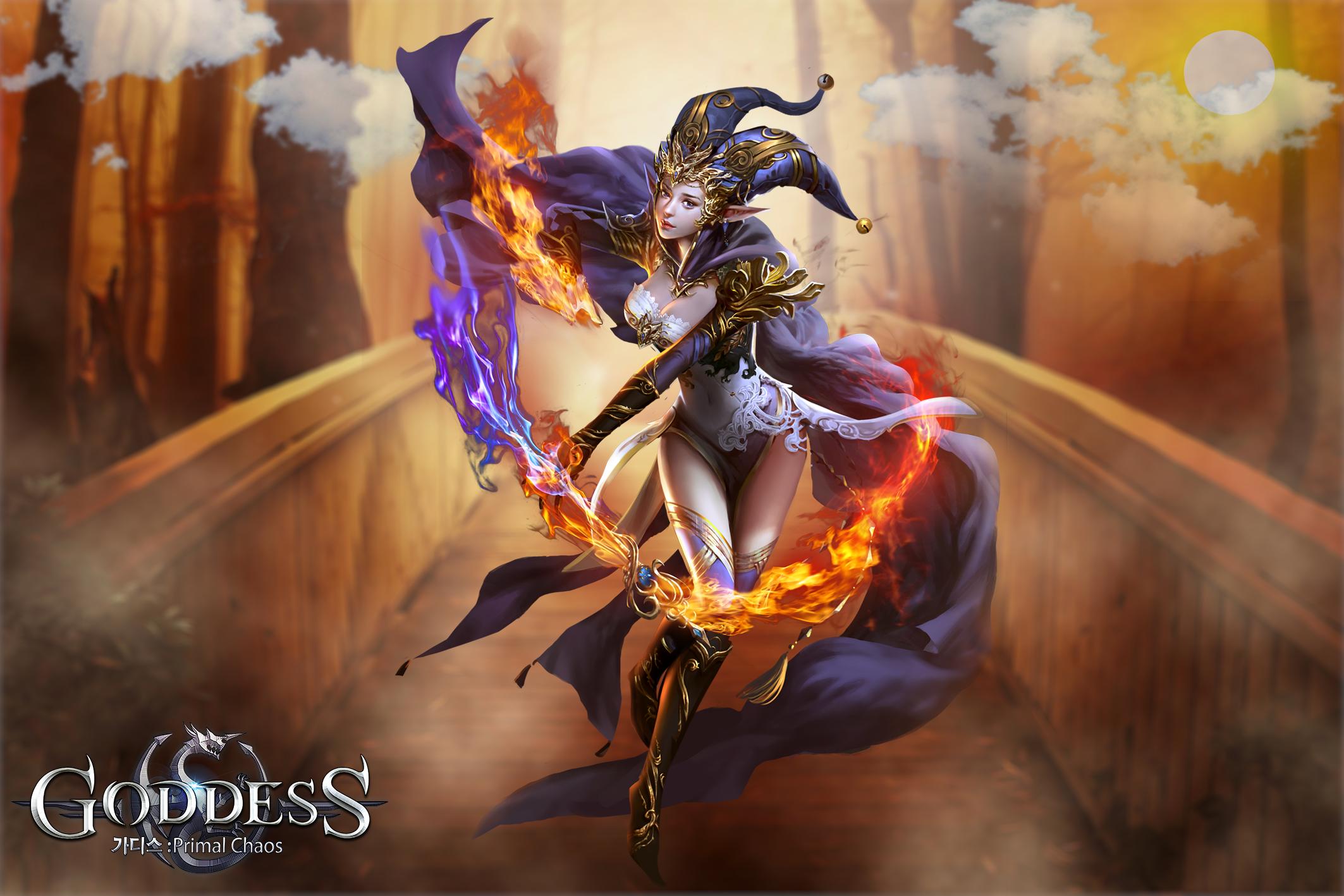 Download Video Game Goddess: Primal Chaos HD Wallpaper