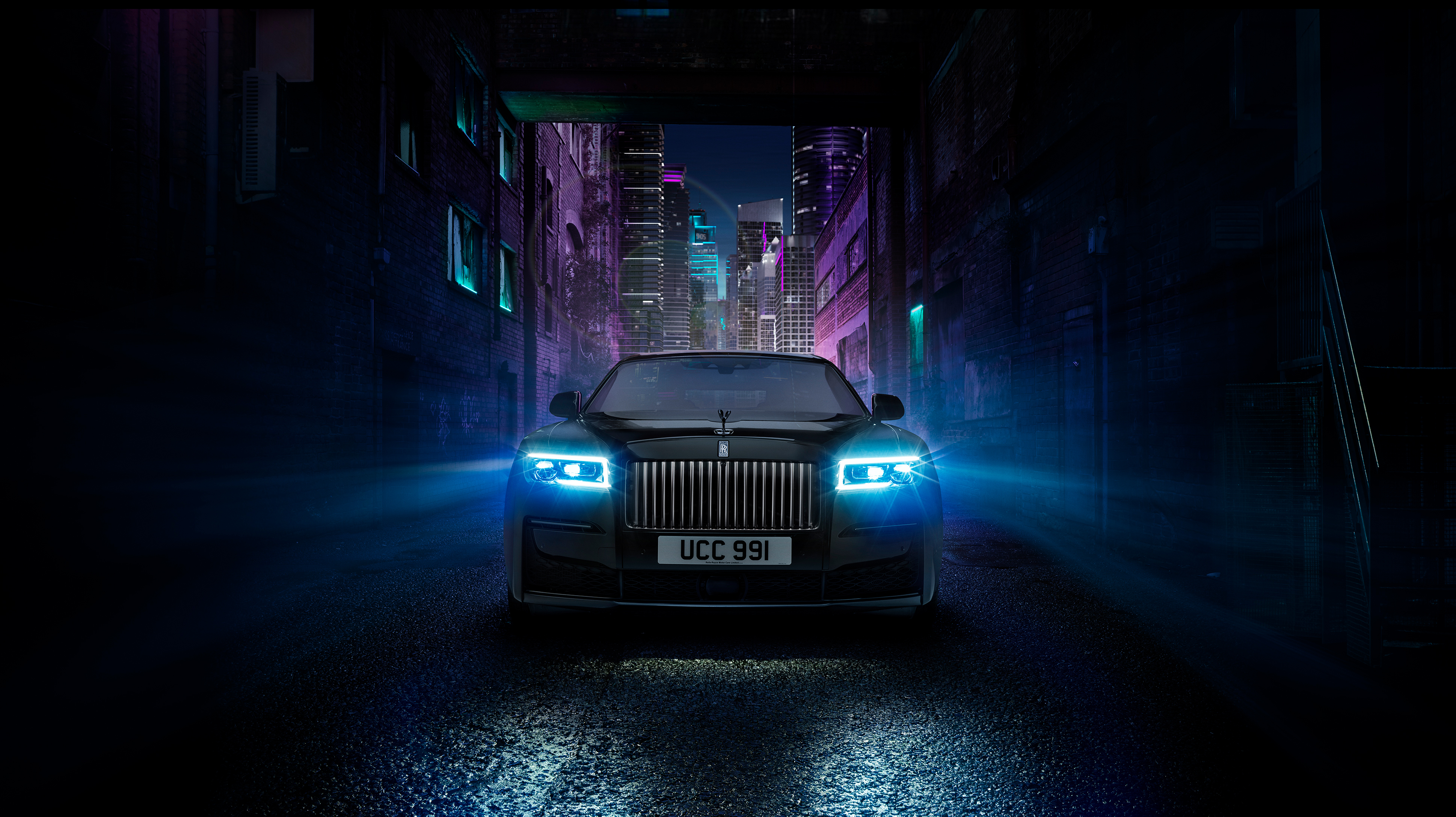 Rolls-Royce Black Badge Ghost 4k Ultra HD Wallpaper