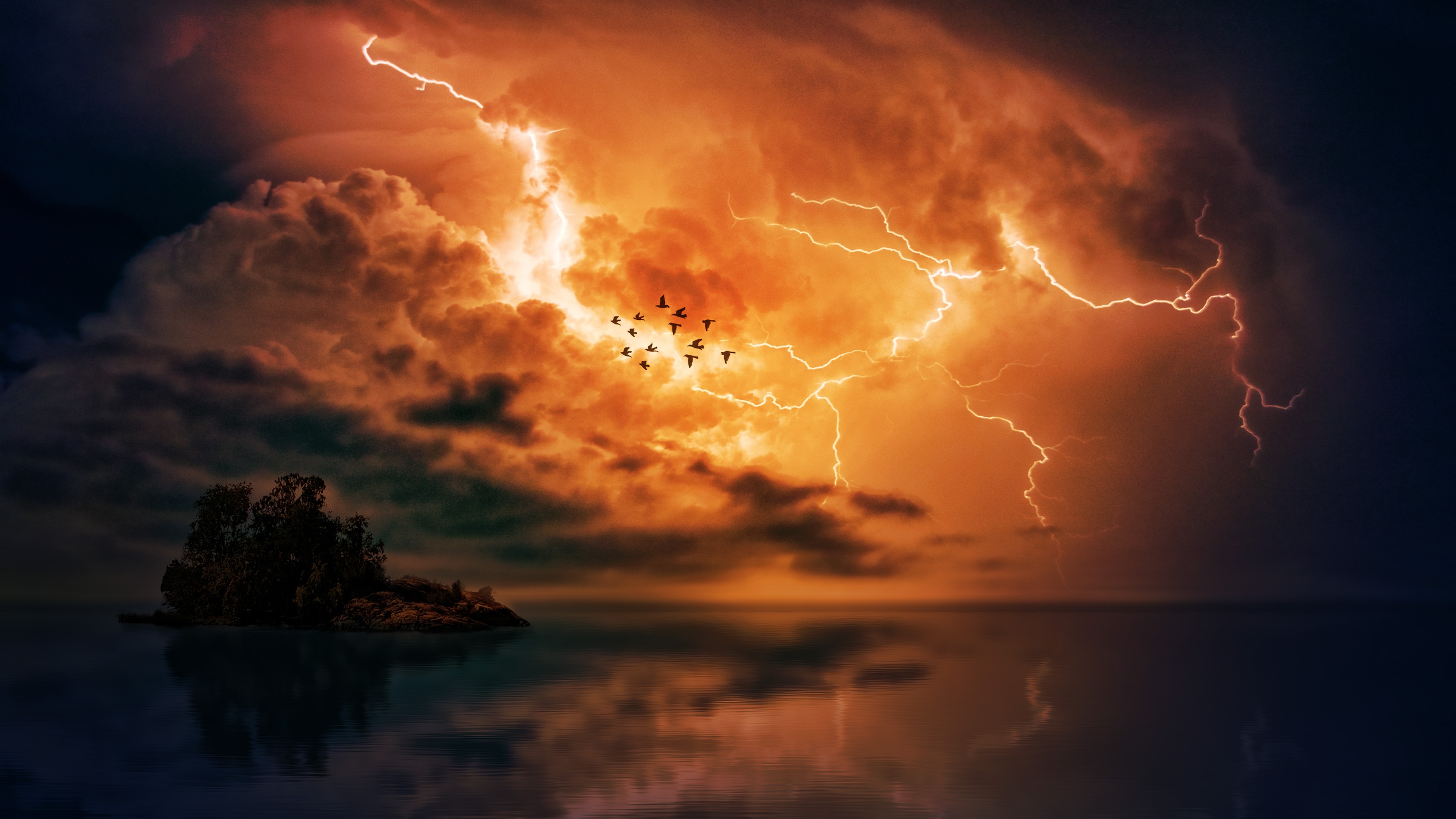 Nature Storm HD Wallpaper | Background Image