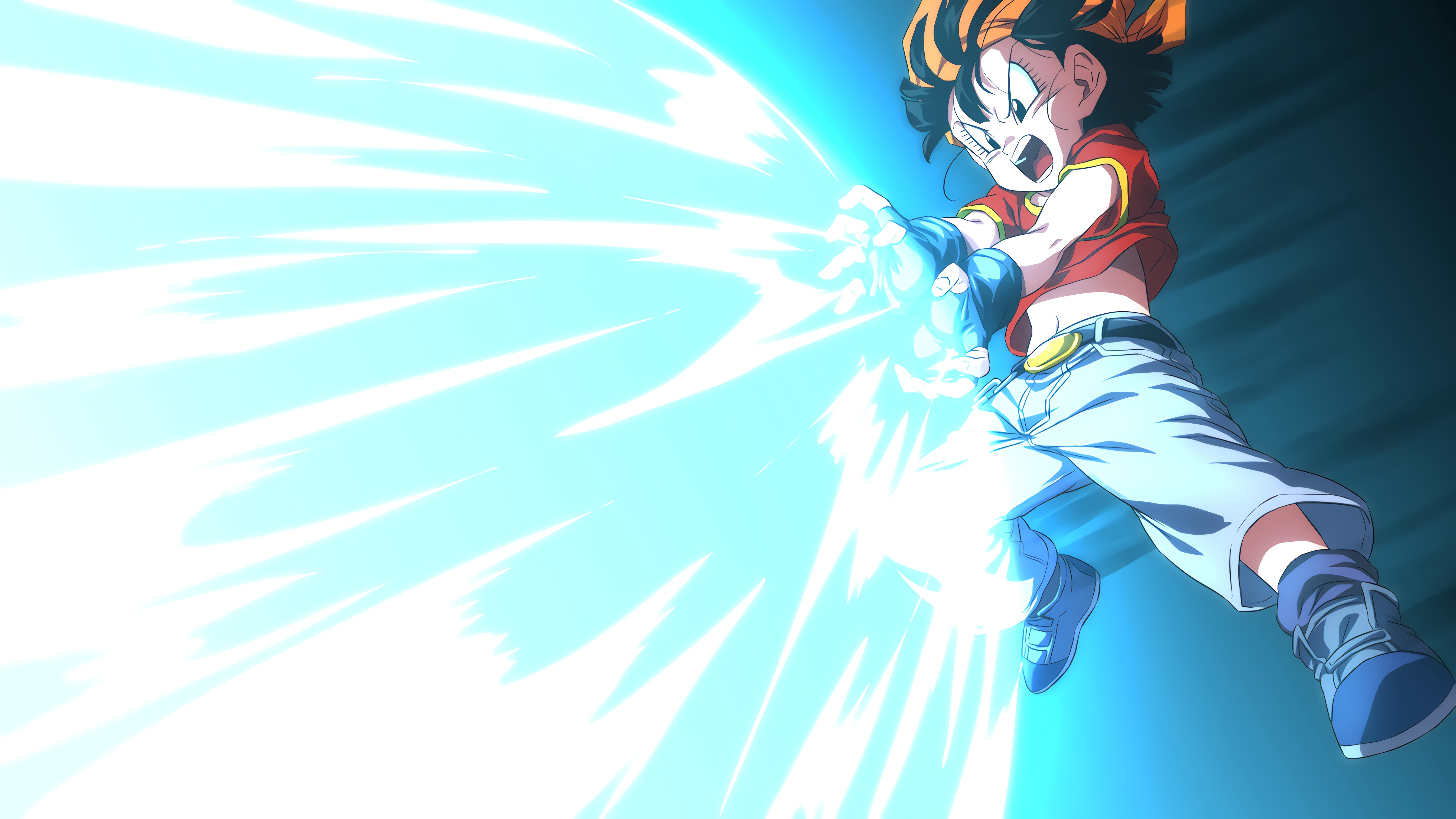 SSJ Pan, anime, dbgt, dbz, pan, saiyan, super, HD wallpaper