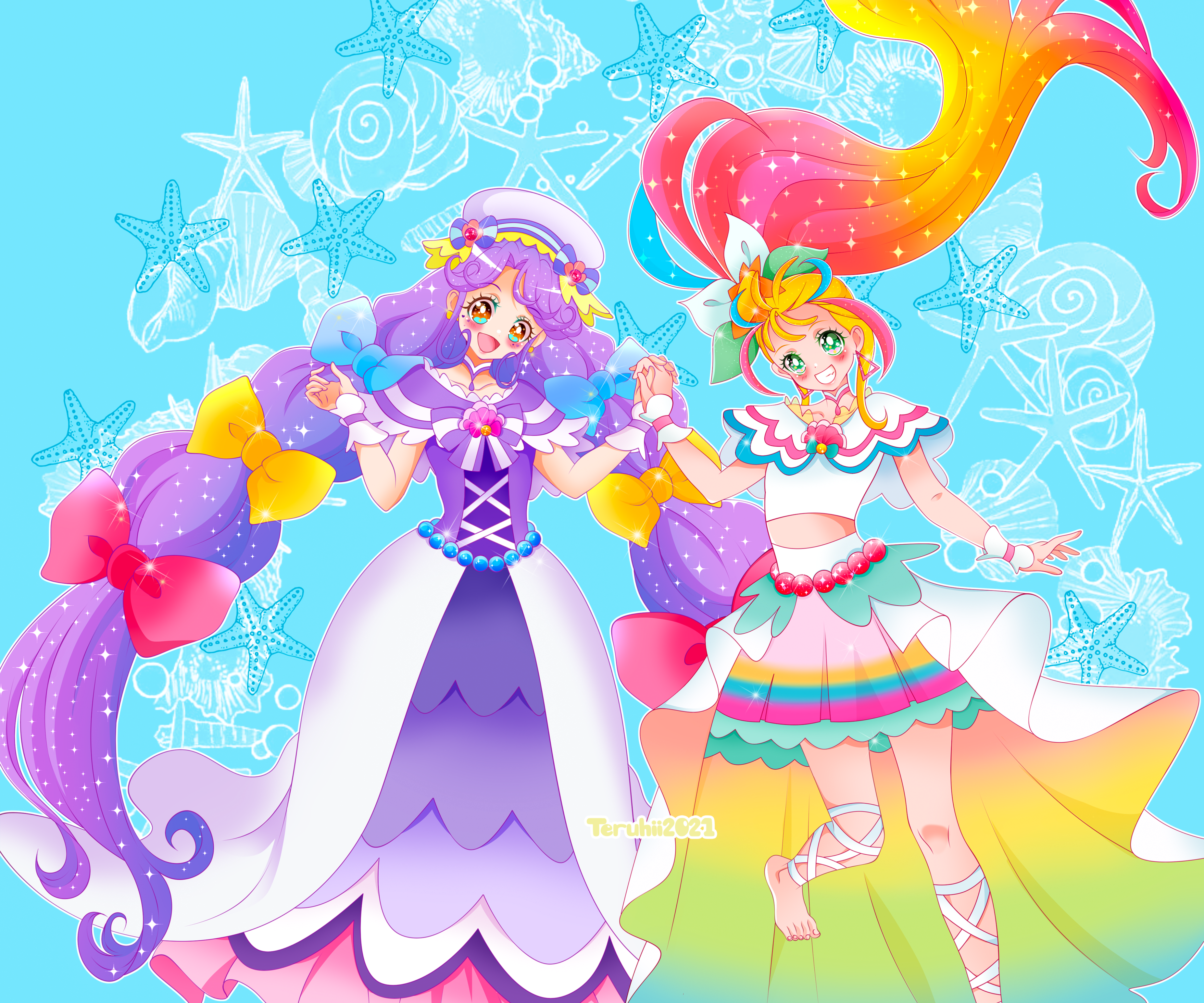 Anime Tropical-Rouge! Pretty Cure HD Wallpaper | Background Image