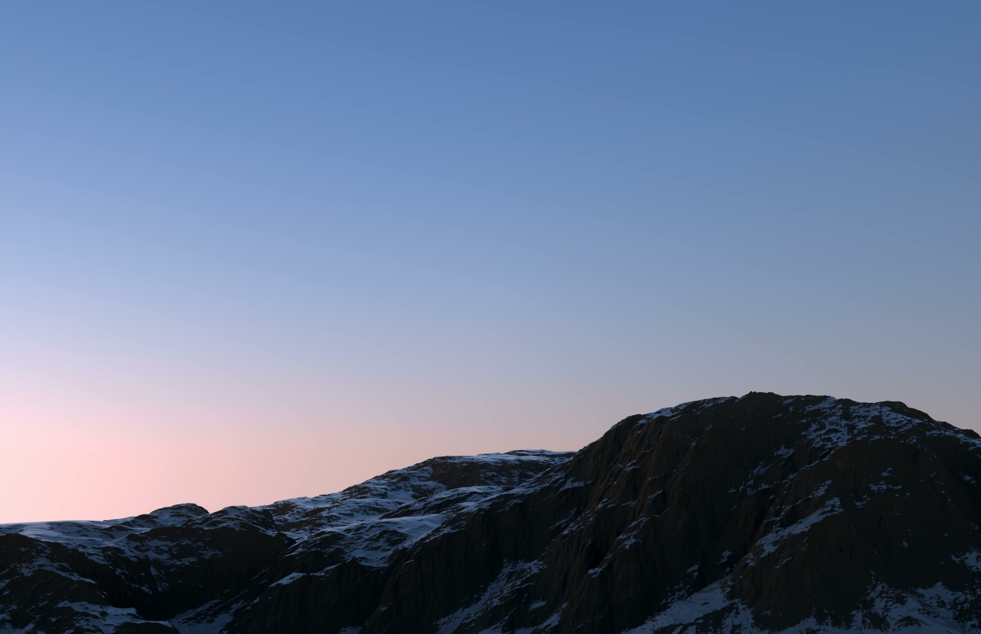 Download Sunset Nature Mountain HD Wallpaper