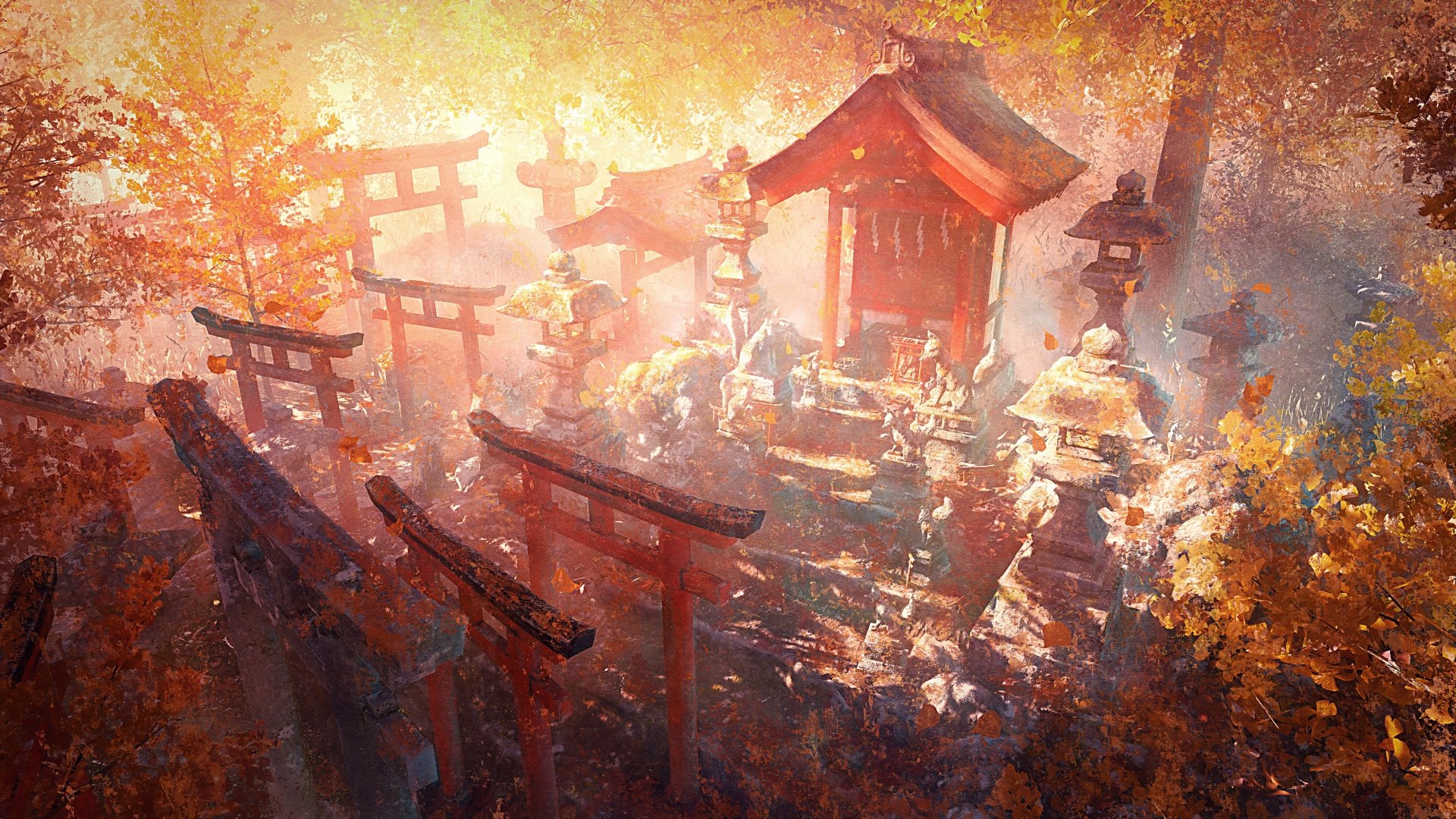 10+ 4K Shrine Wallpapers | Background Images