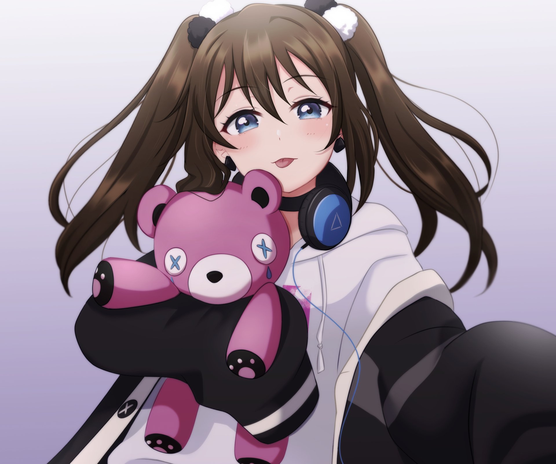 Download Teddy Bear Shizuku Osaka Anime Love Live! Nijigasaki High School Idol Club HD Wallpaper by pukonuu