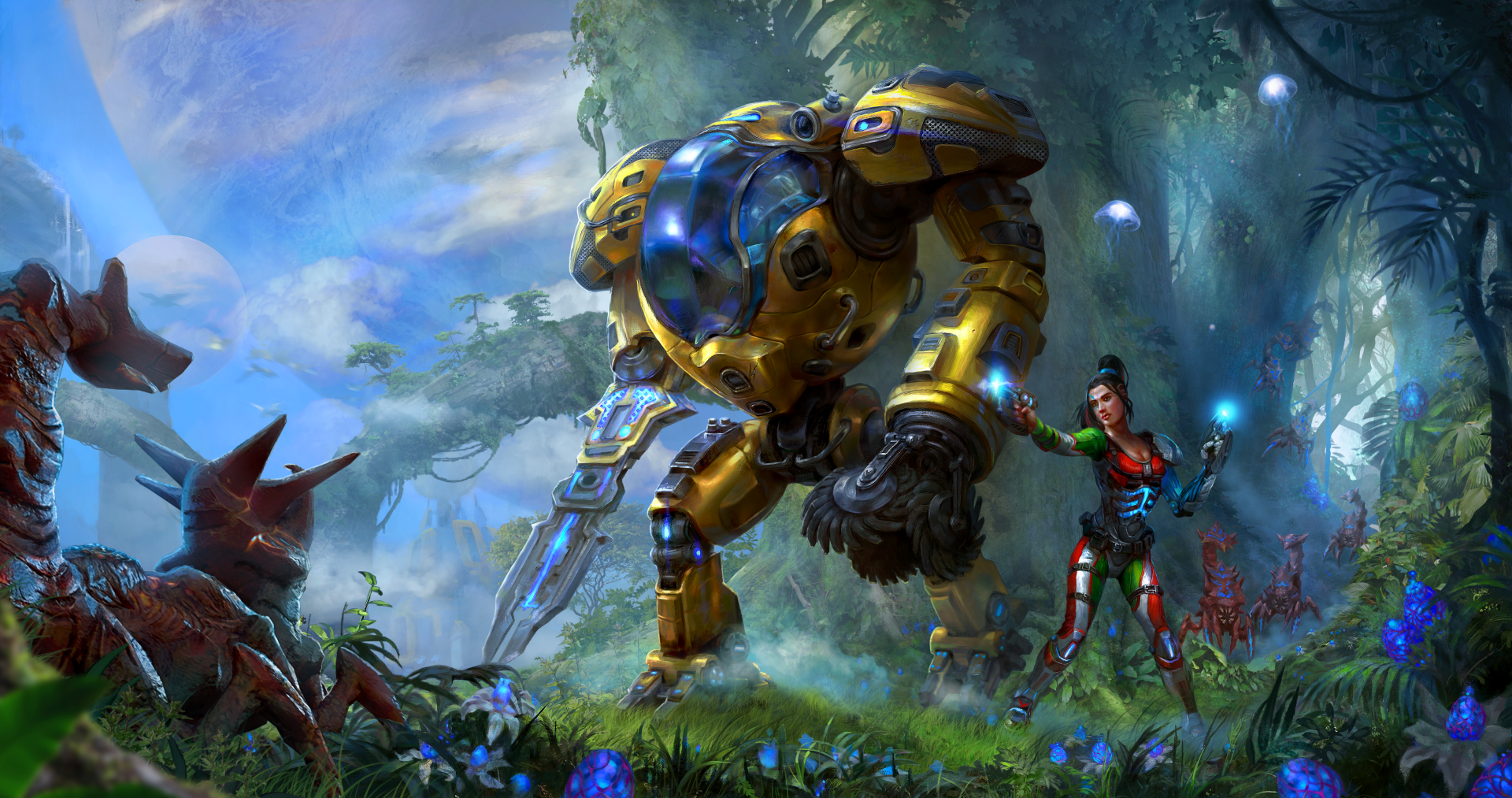 Download Video Game The Riftbreaker 4k Ultra HD Wallpaper