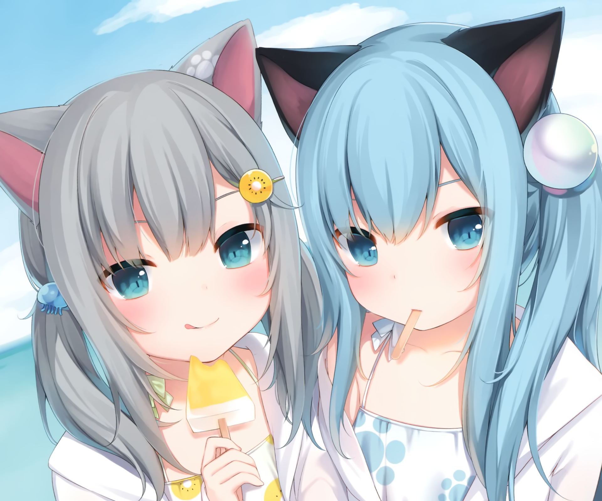 Download Nachoneko Nekoha Shizuku Anime Girl Anime Girl HD Wallpaper