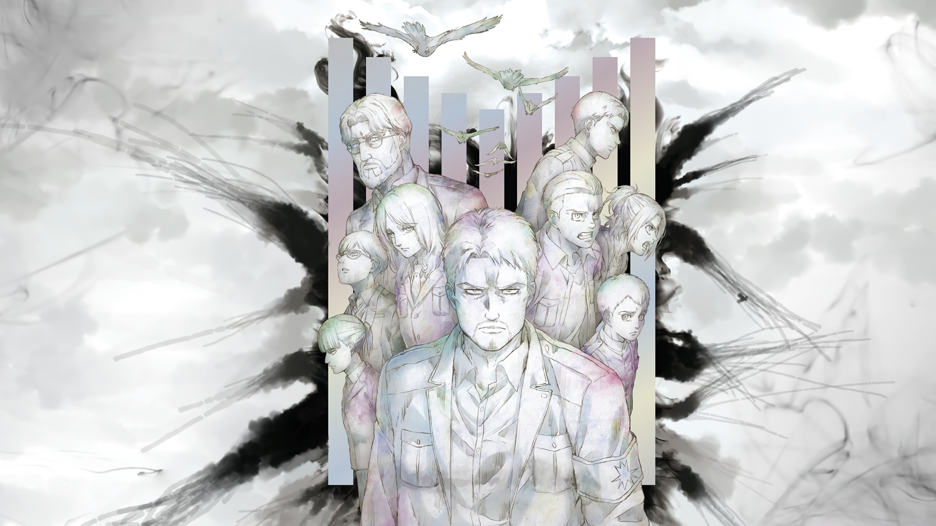 Download Pieck Finger Gabi Braun Porco Galliard Zeke Yeager Falco Grice  Reiner Braun Anime Attack On Titan 4k Ultra HD Wallpaper