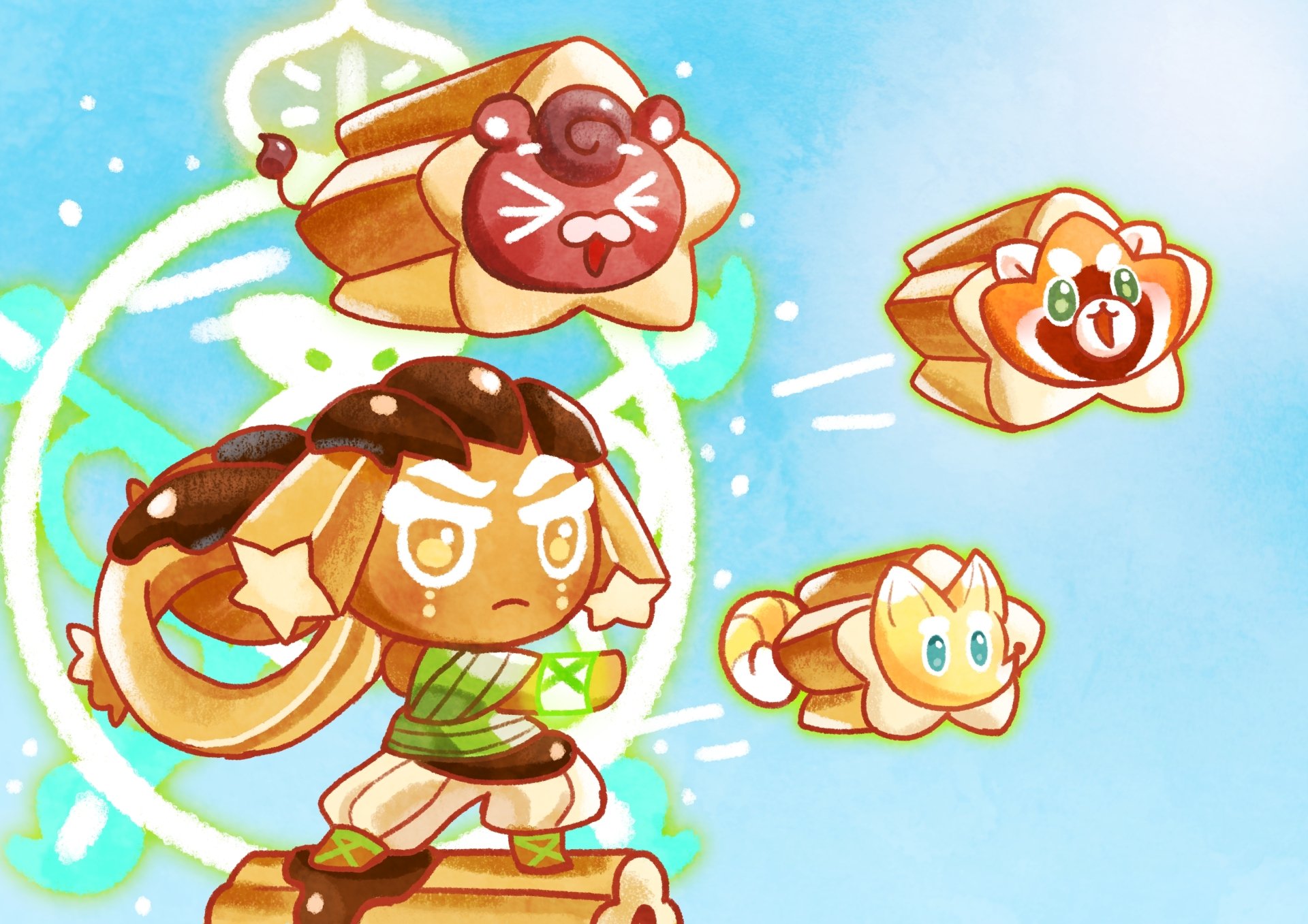 Download Video Game Cookie Run: OvenBreak HD Wallpaper