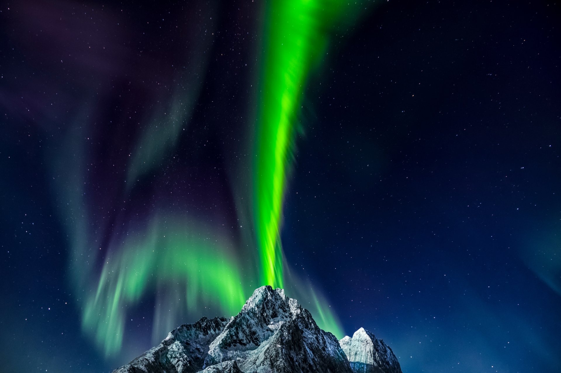 Download Sky Night Nature Aurora Borealis 4k Ultra HD Wallpaper ...
