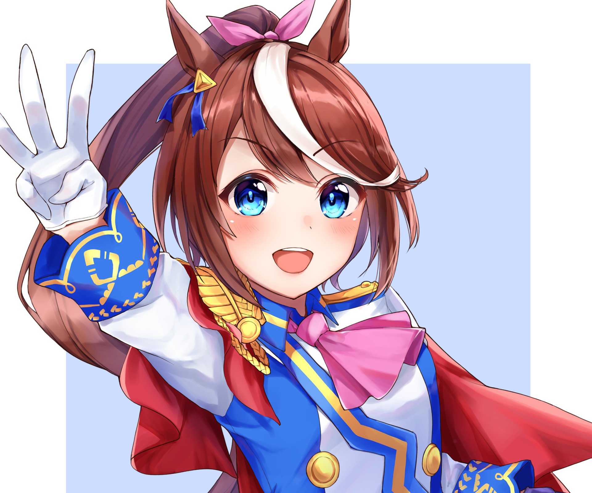 Download Tokai Teio Anime Uma Musume: Pretty Derby HD Wallpaper