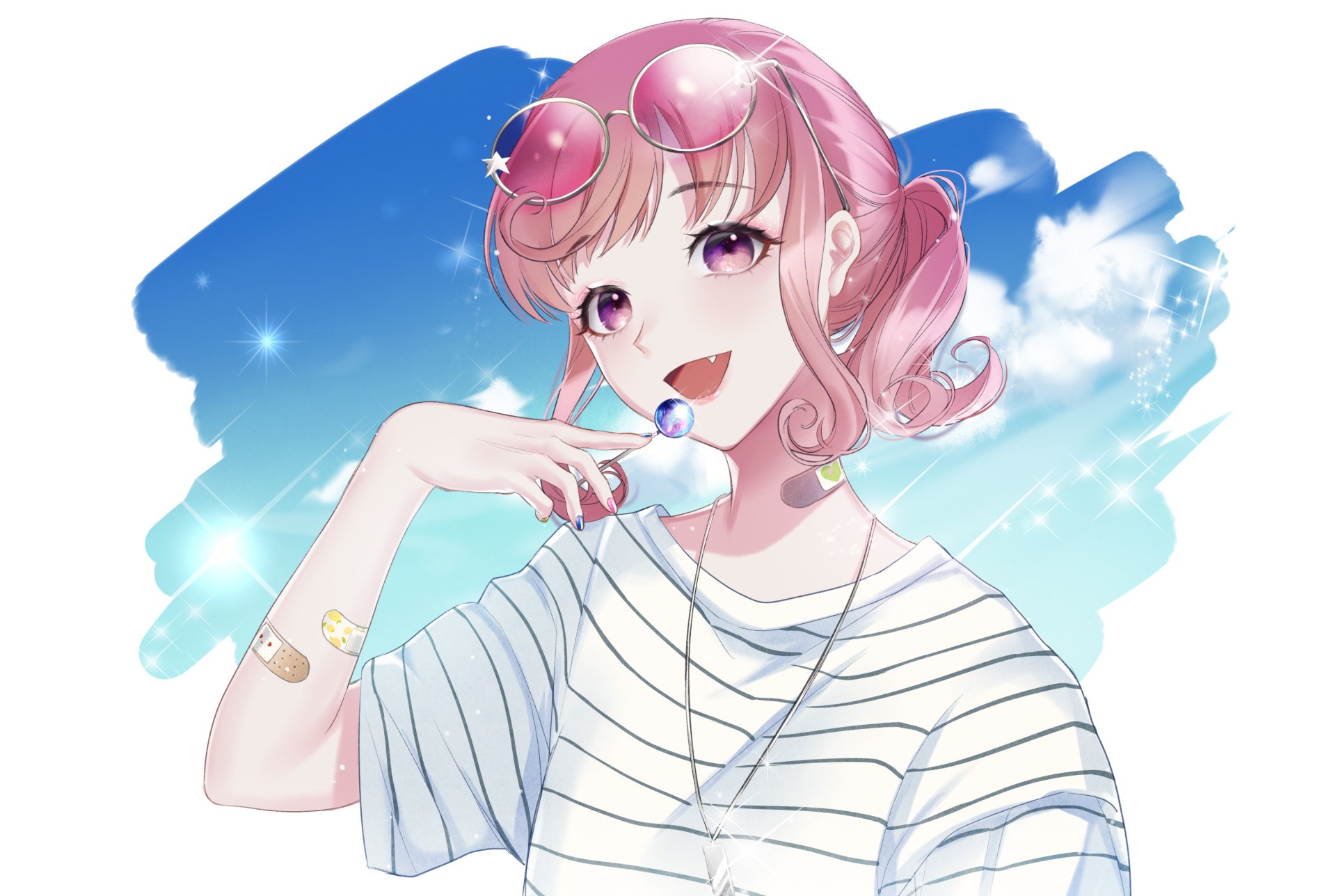 Download Sunglasses Kofuku Ebisu Anime Noragami HD Wallpaper