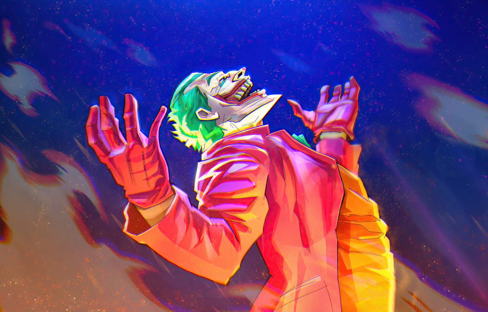 Download Comic Joker 4k Ultra HD Wallpaper by Samad Rizvi