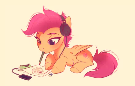 Scootaloo (My Little Pony) TV Show My Little Pony: Friendship Is Magic HD Desktop Wallpaper | Background Image