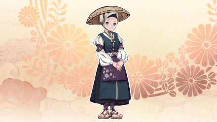 video game Sakuna: Of Rice And Ruin HD Desktop Wallpaper | Background Image