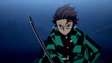 Giyuu Tomioka video game Demon Slayer -Kimetsu no Yaiba- The Hinokami Chronicles HD Desktop Wallpaper | Background Image