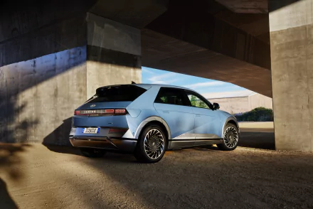 SUV vehicle Hyundai IONIQ 5 HD Desktop Wallpaper | Background Image