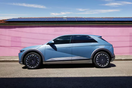 SUV vehicle Hyundai IONIQ 5 HD Desktop Wallpaper | Background Image