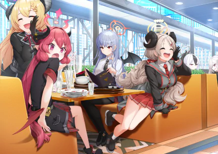 Wanibuchi Akari Shishidou Izumi Onikata Kayoko Kurodate Haruna Asagi Mutsuki Akashi Junko video game Blue Archive HD Desktop Wallpaper | Background Image