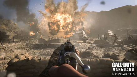 video game Call of Duty: Vanguard HD Desktop Wallpaper | Background Image