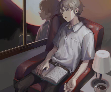 sleeping Anime boy anime boy HD Desktop Wallpaper | Background Image