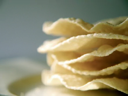  Fried poppadoms by Edie**