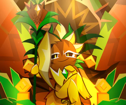 Ananas Dragon Cookie (Cookie Run) video game Cookie Run: OvenBreak HD Desktop Wallpaper | Background Image