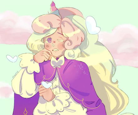 Cream Unicorn Cookie (Cookie Run) video game Cookie Run: OvenBreak HD Desktop Wallpaper | Background Image