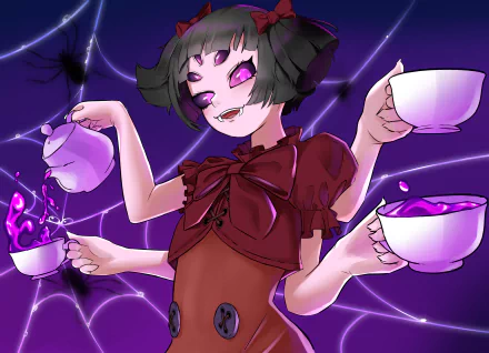 Muffet (Undertale) video game Undertale HD Desktop Wallpaper | Background Image