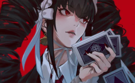 Celestia Ludenberg video game Danganronpa HD Desktop Wallpaper | Background Image