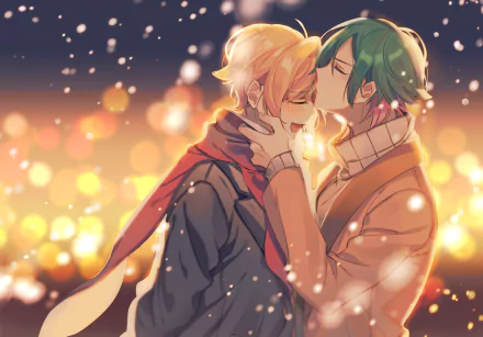 kiss Takaomi Shishimaru Senri Nito video game dreaming HD Desktop Wallpaper | Background Image