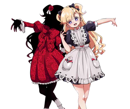 Kate (Shadows House) Emilico (Shadows House) Anime Shadows House HD Desktop Wallpaper | Background Image